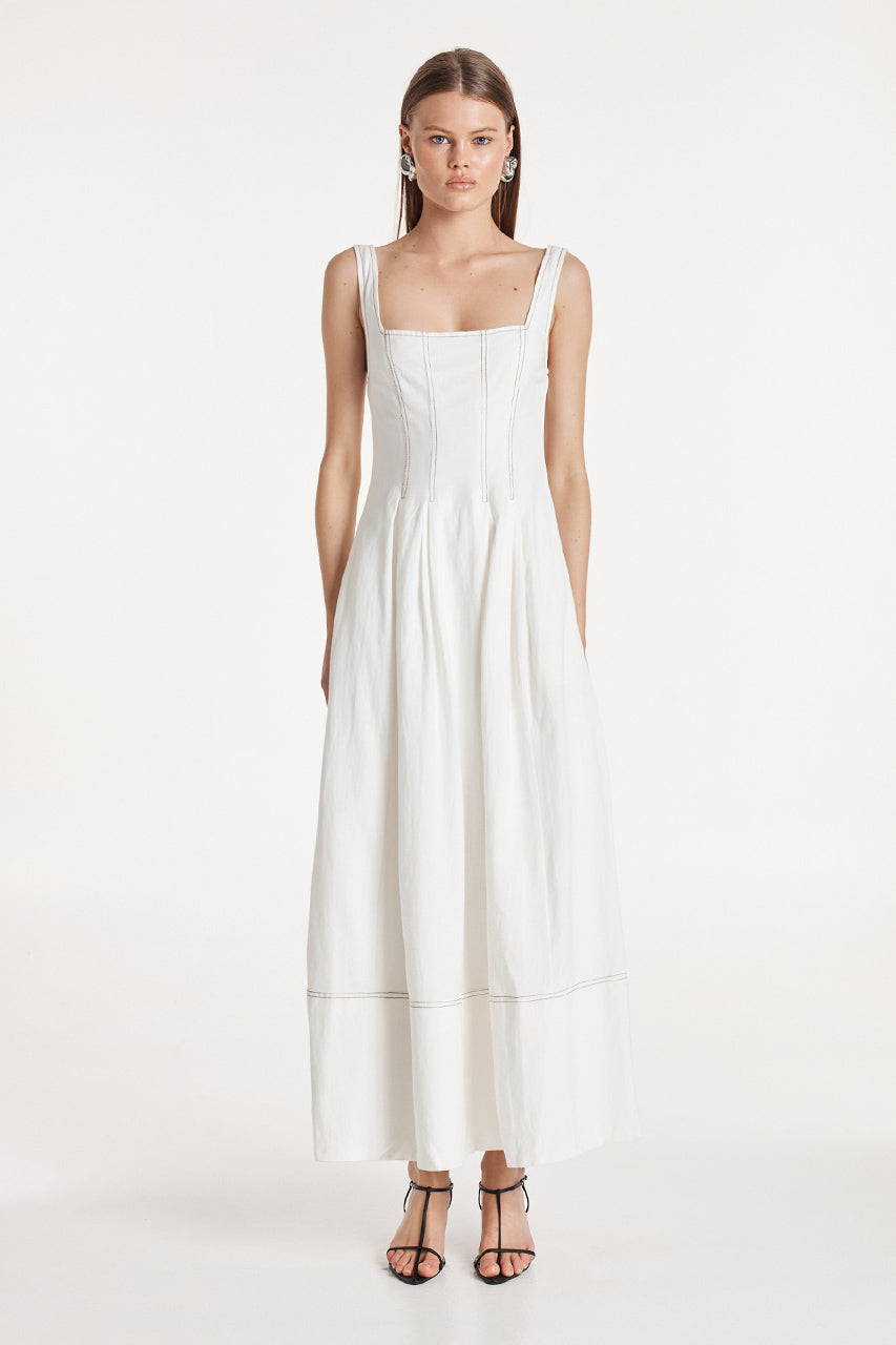 Paros Maxi Dress | White