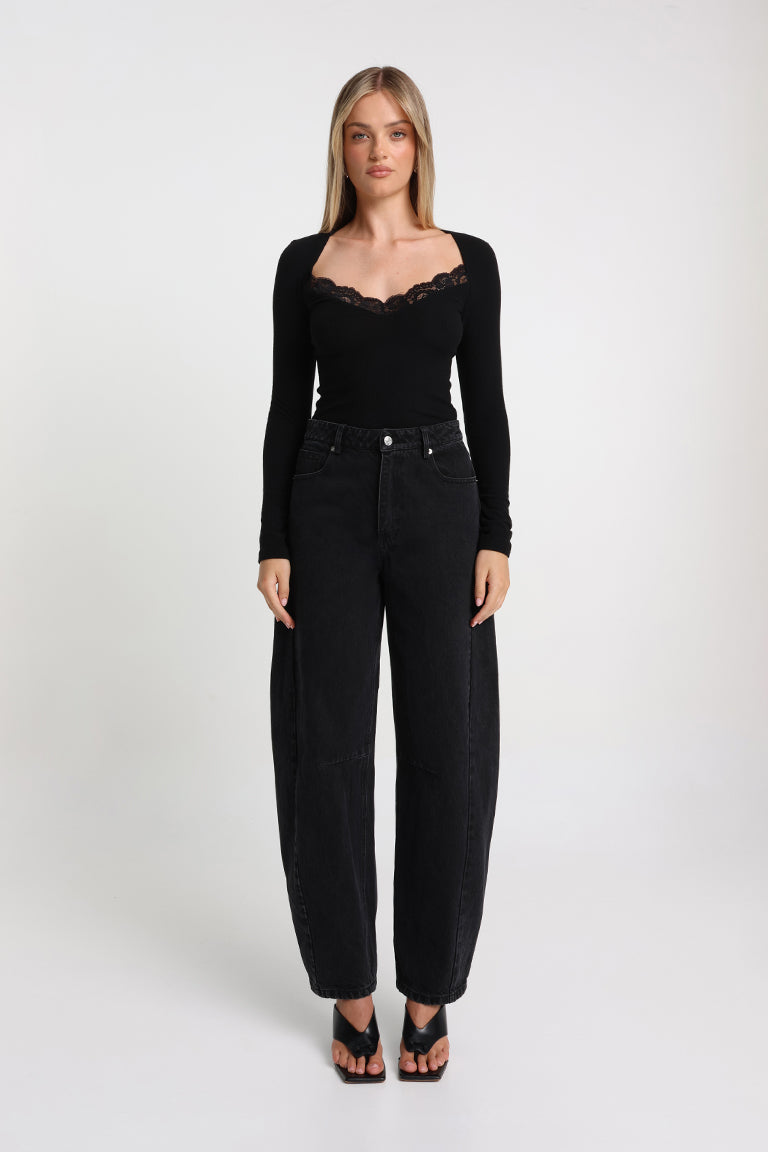 Pippa Top | Black
