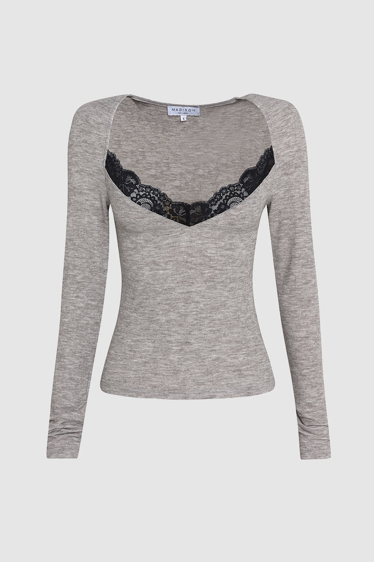 Pippa Top | Grey