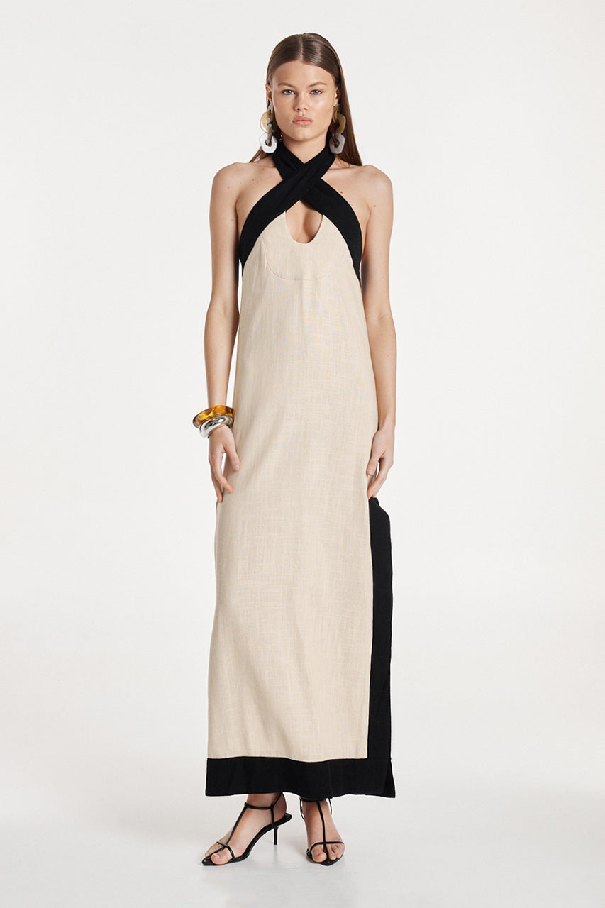 Porsha Maxi Dress | Oat
