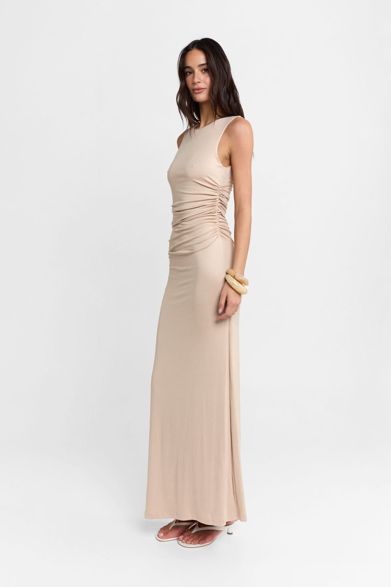 Rossi Maxi Dress | Oyster