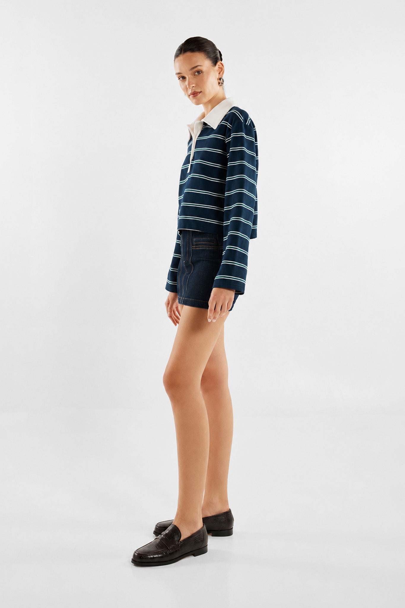 Ryland Rugby Top | Stripe