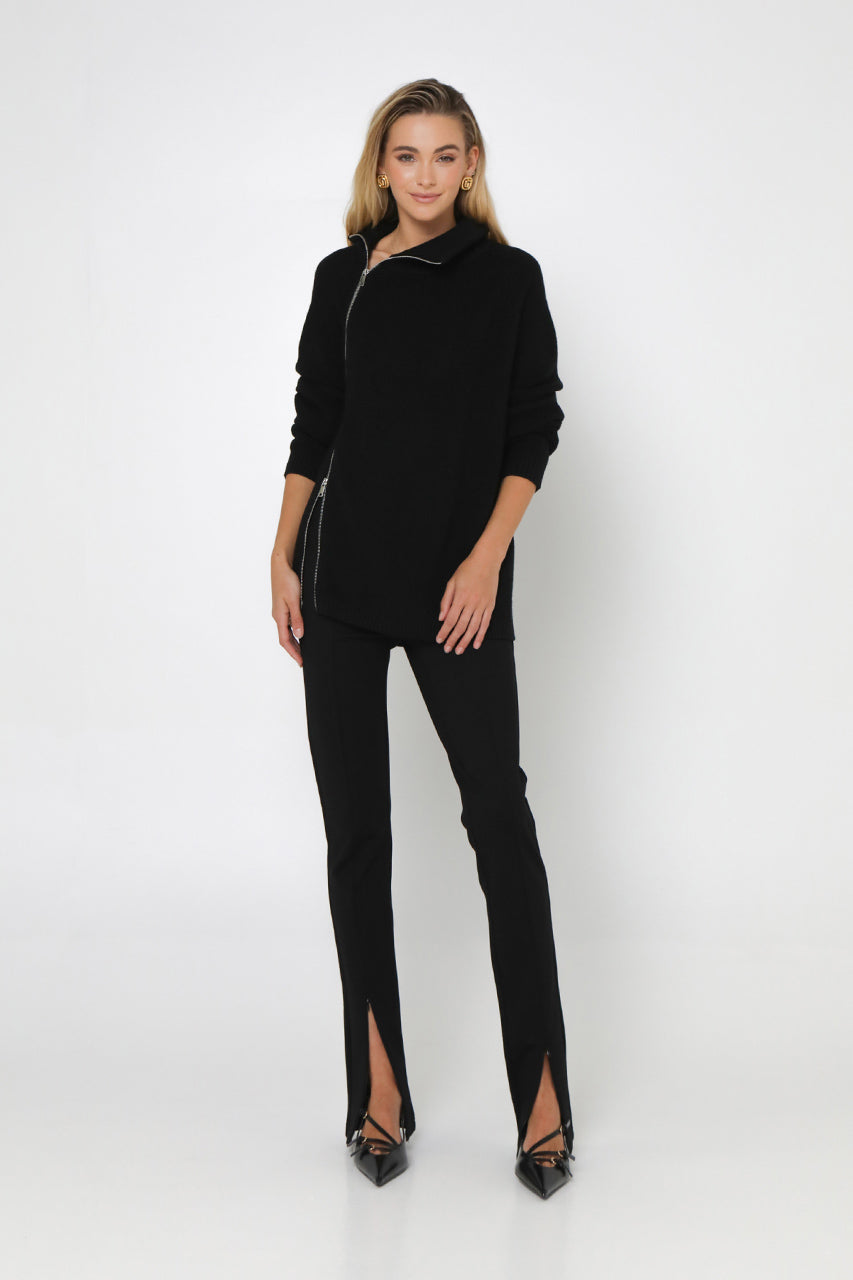 Reuben Knit Jumper | Black