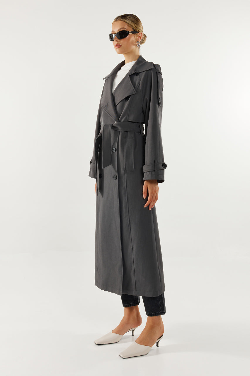 Rhodes Trench | Charcoal