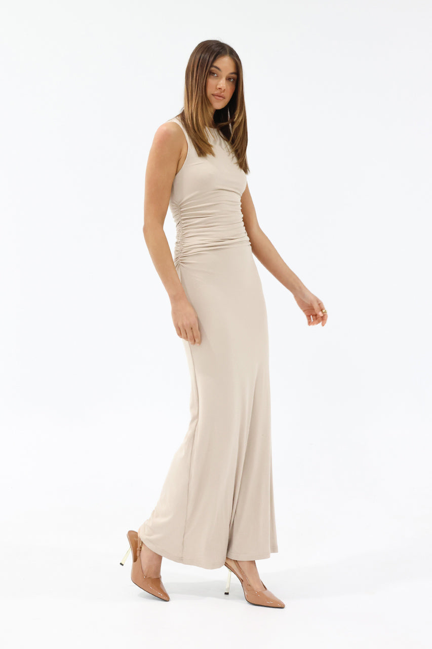 Rossi Maxi Dress | Oyster