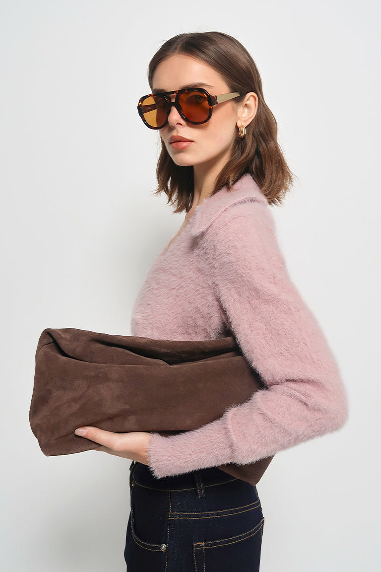 Lucy Knit Cardigan | Dusty Pink