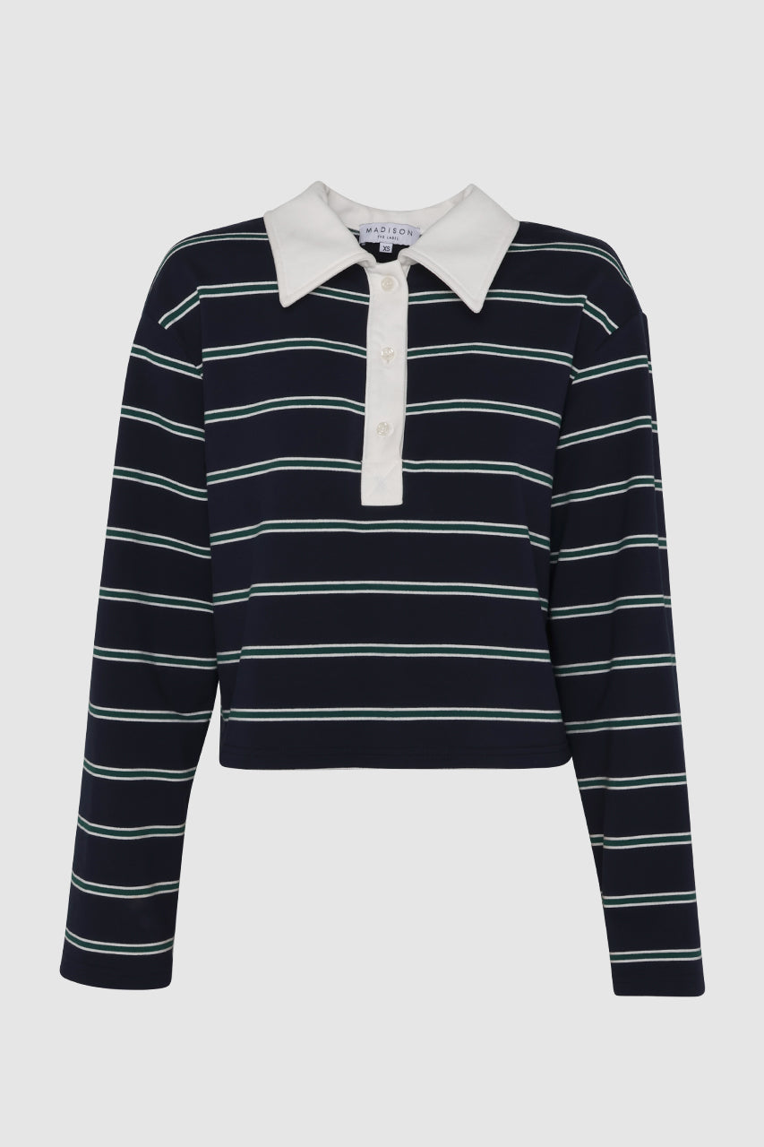 Ryland Rugby Top | Stripe