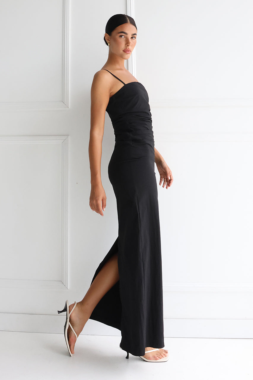 Saphina Maxi Dress | Black