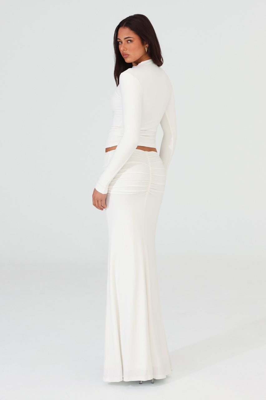 Scarlette Maxi Skirt | White