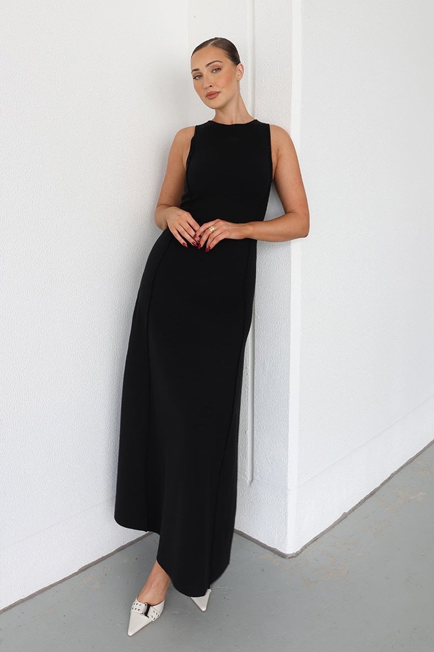 Serena Maxi Dress | Black
