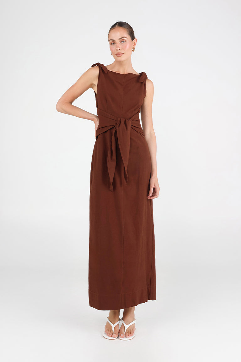 Siena Maxi Dress | Choc