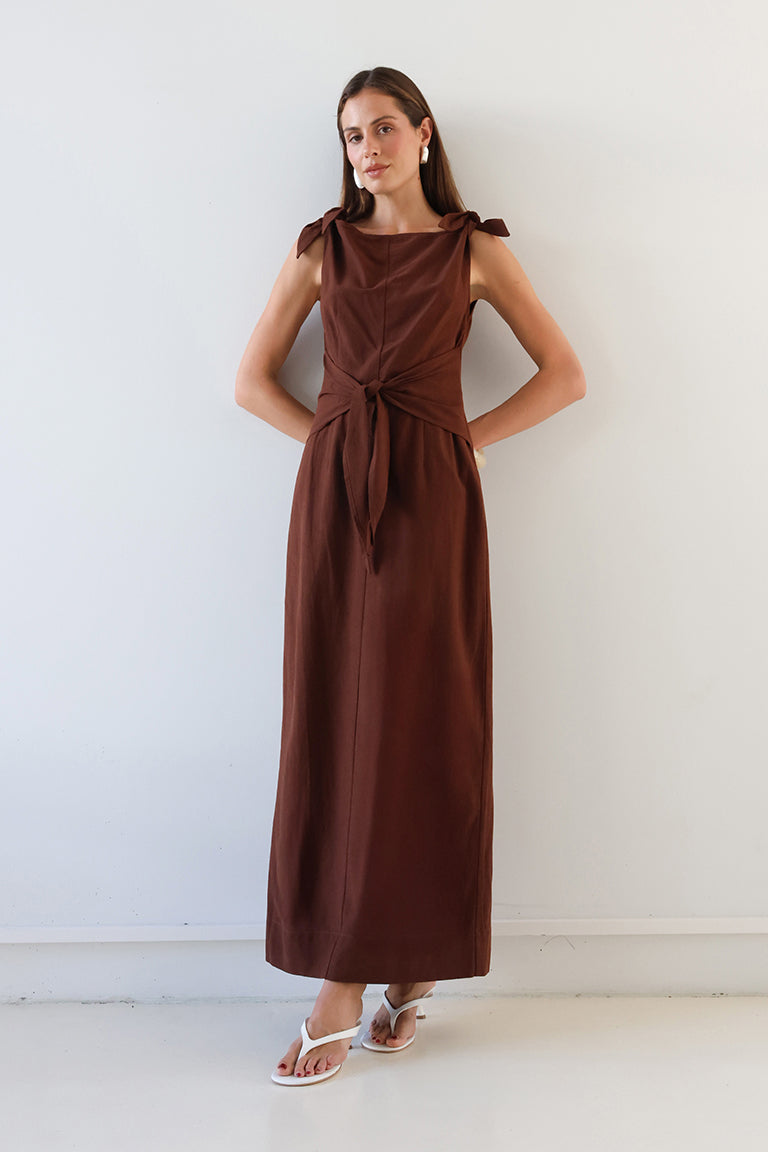 Siena Maxi Dress | Choc