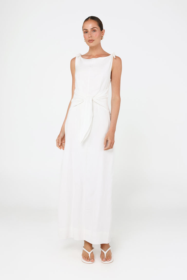 Siena Maxi Dress | White