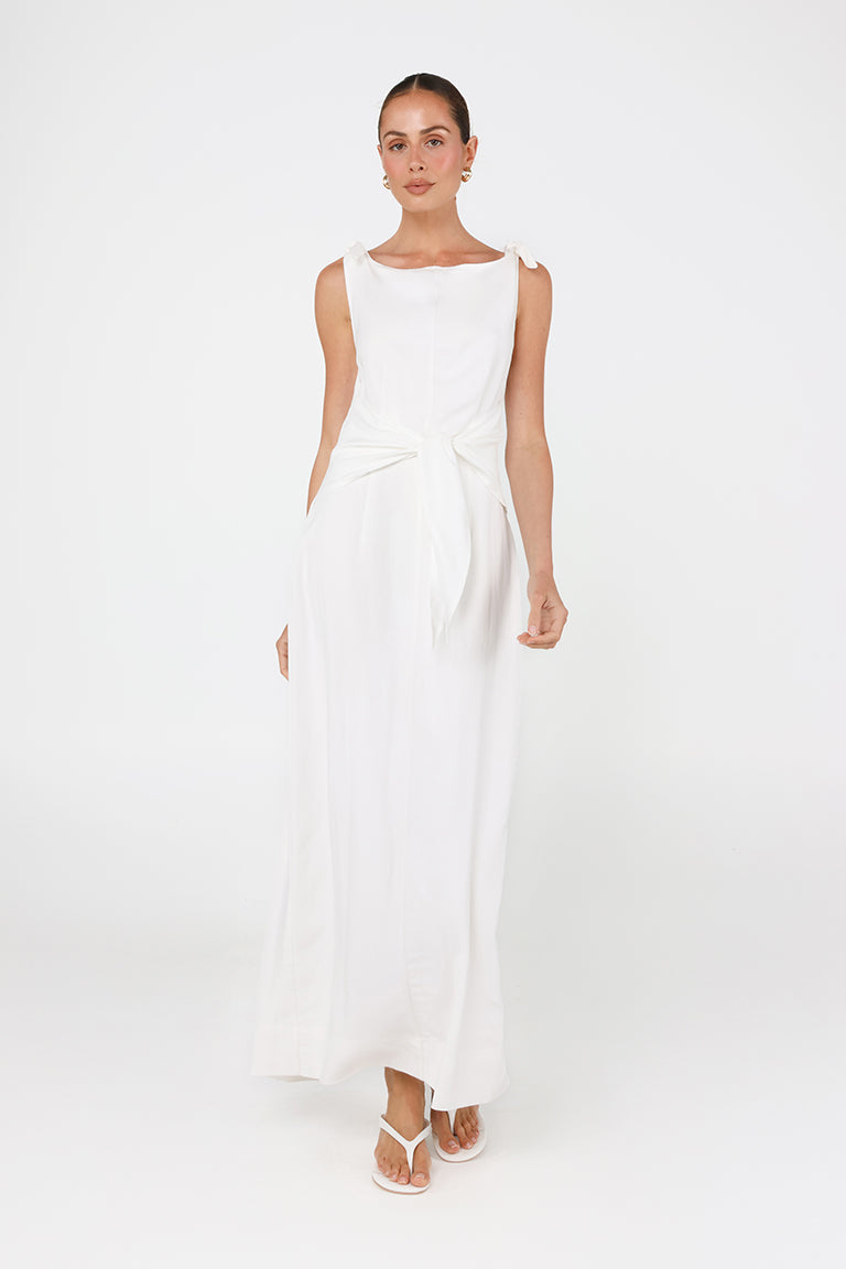 Siena Maxi Dress | White