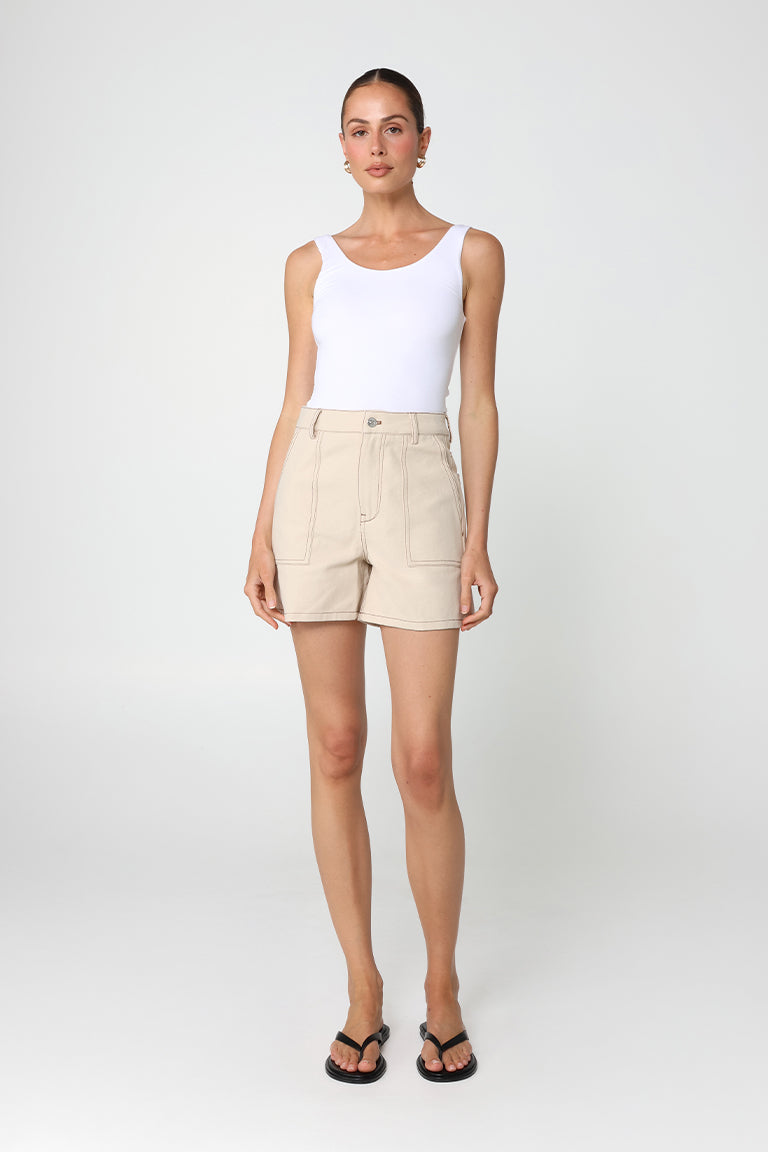 Sienna Shorts | Oat