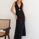 Stephie Maxi Dress | Black