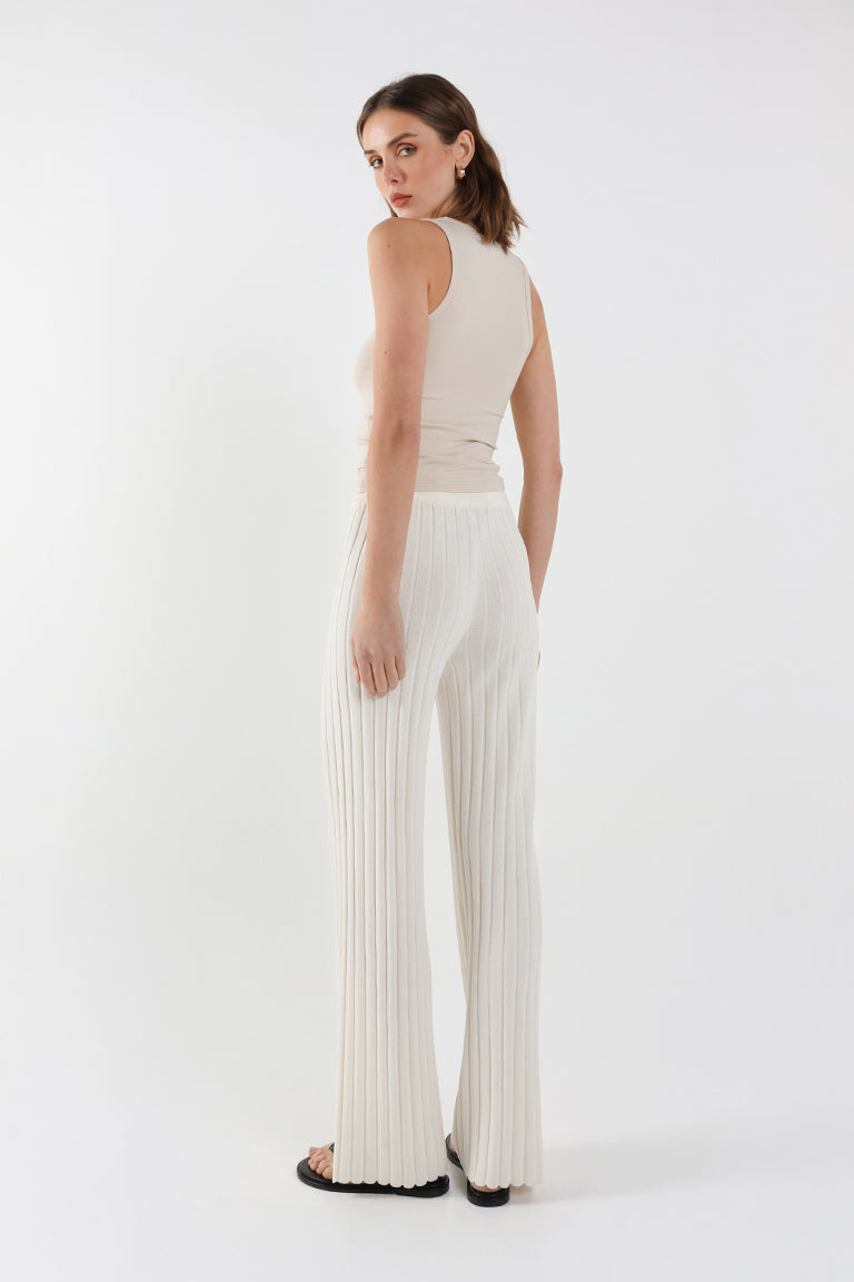 Sweeney Knit Pants | Cream