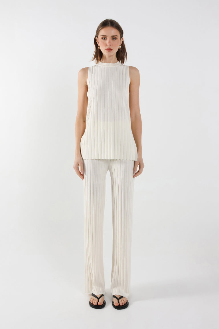 Sweeney Knit Tank - Cream