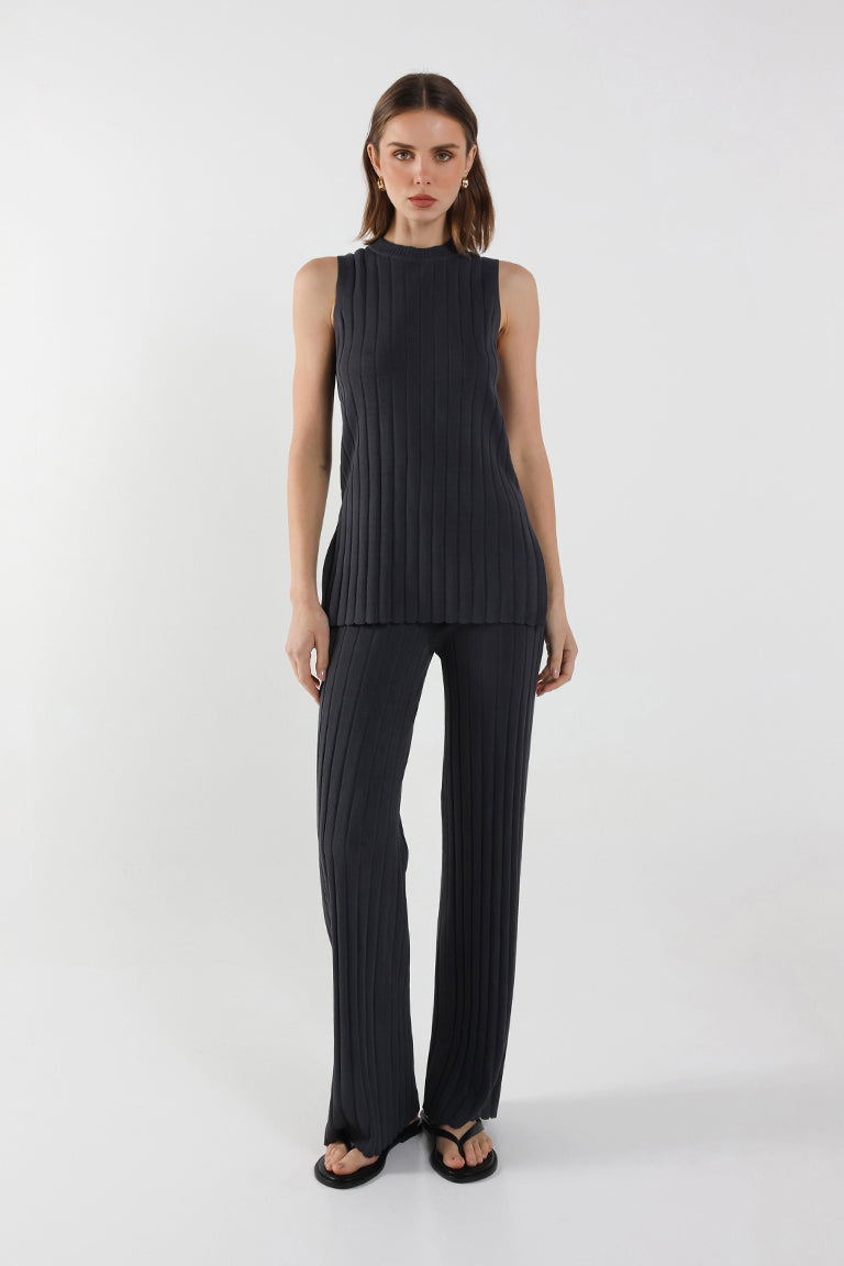 Sweeney Knit Tank - Slate