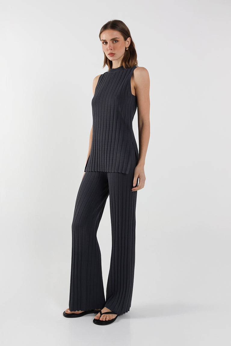 Sweeney Knit Tank - Slate