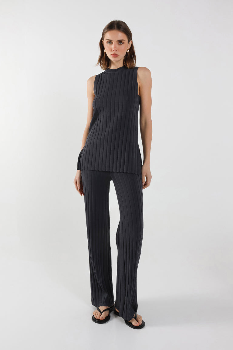 Sweeney Knit Tank | Slate