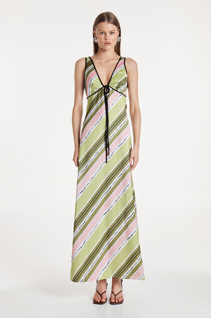 Tamika Maxi Dress | Stripe