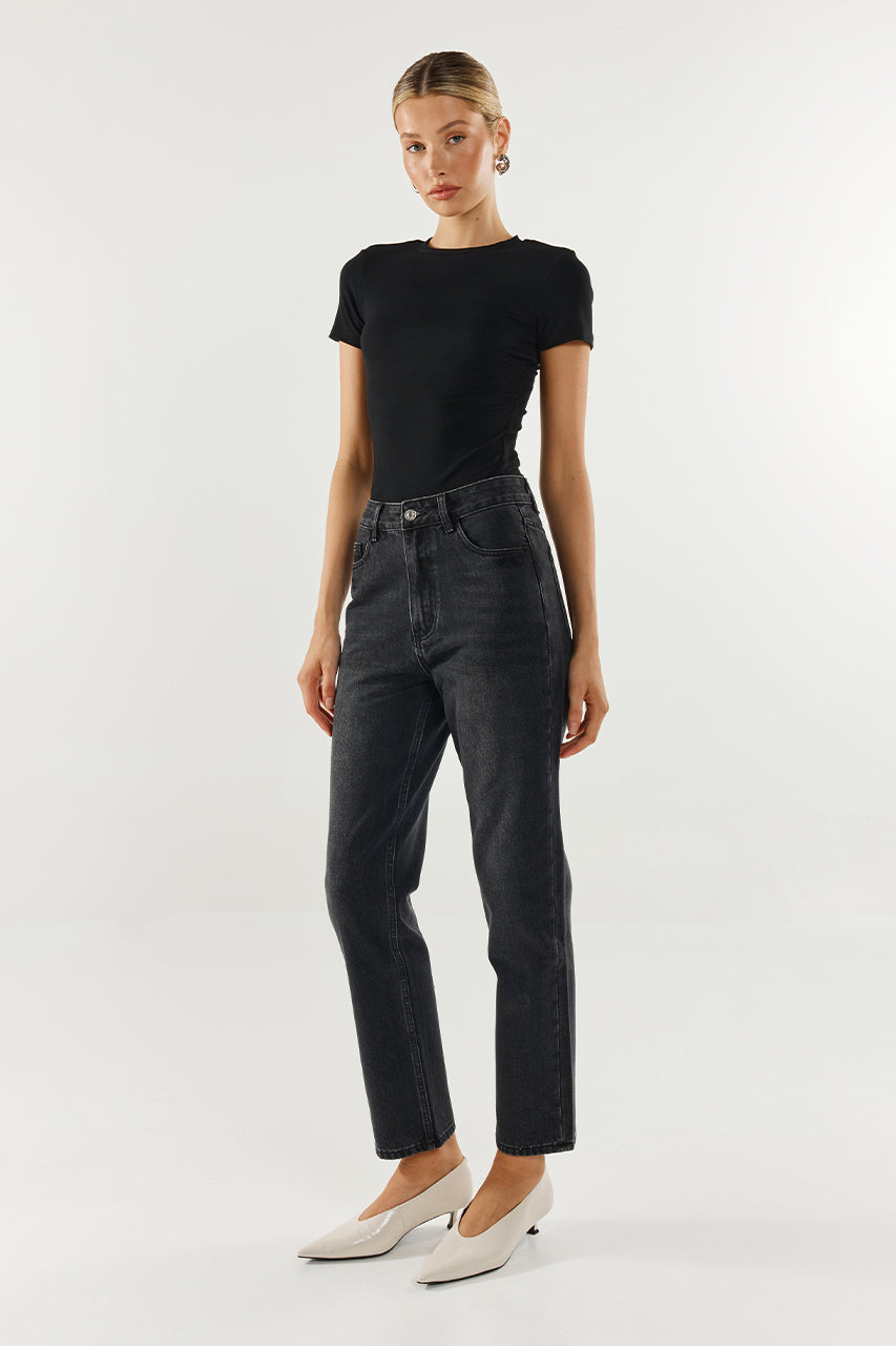 Tammy Baby Tee | Black