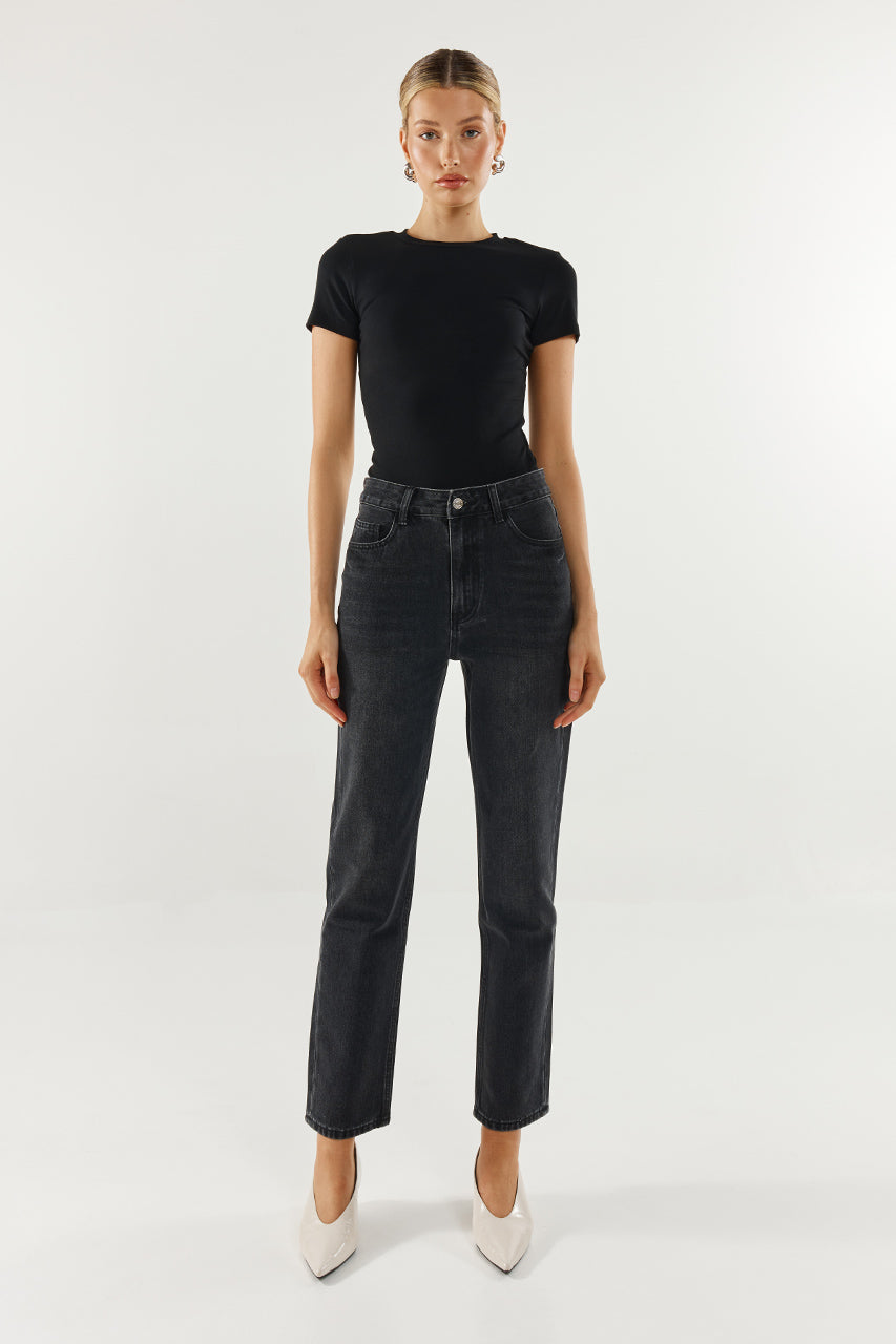 Tammy Baby Tee | Black
