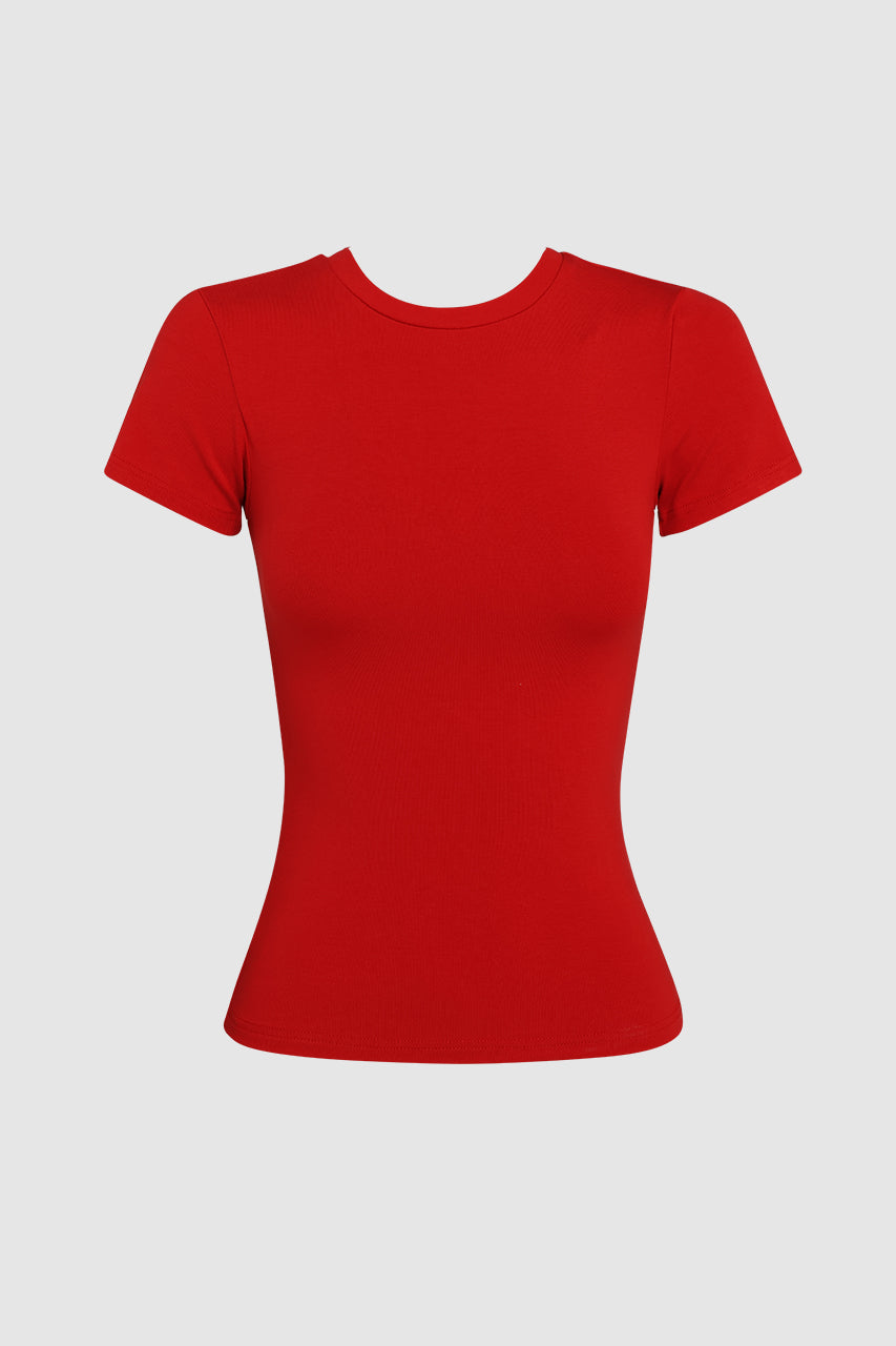 Tammy Baby Tee | Red