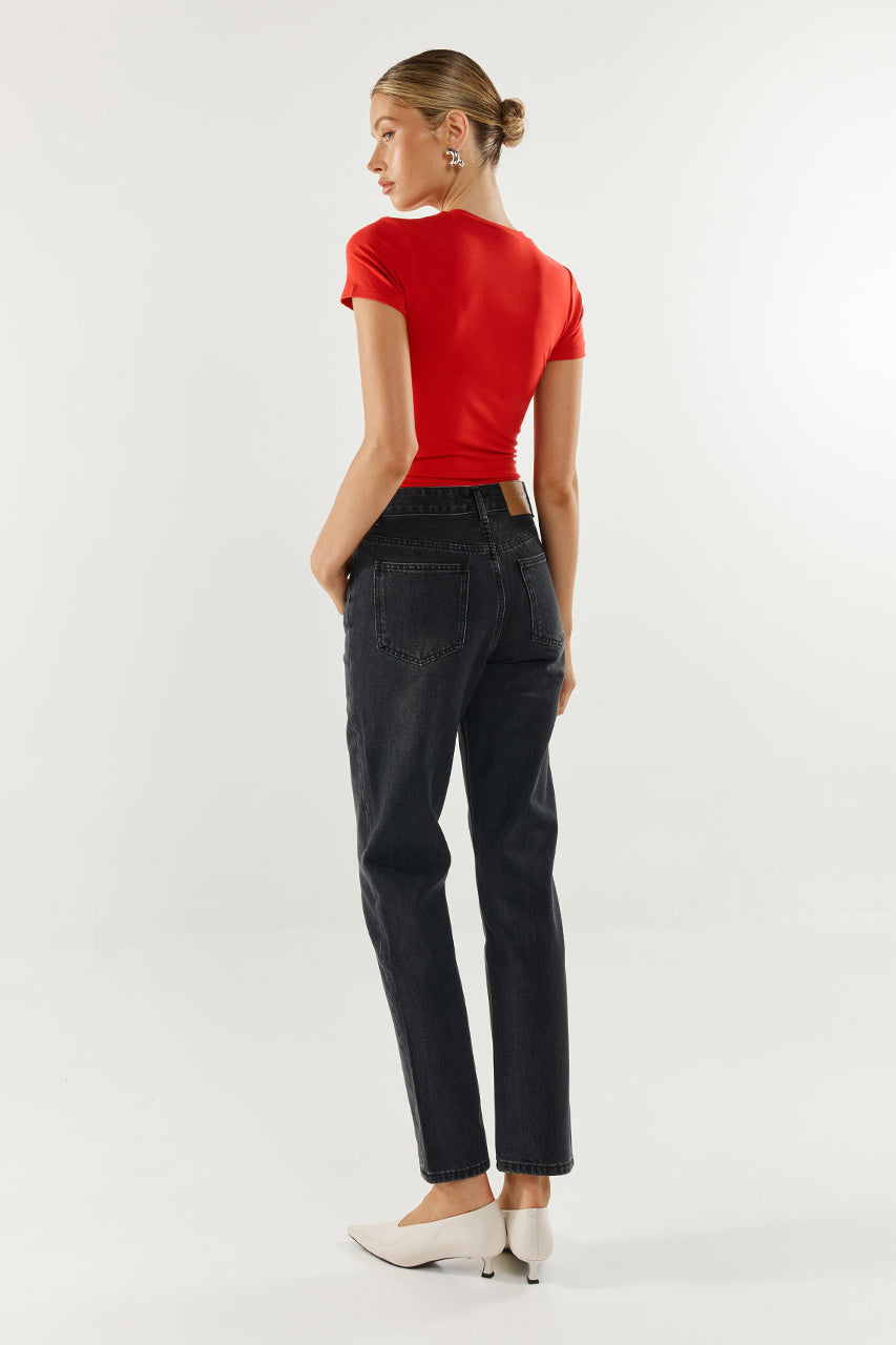 Tammy Baby Tee | Red