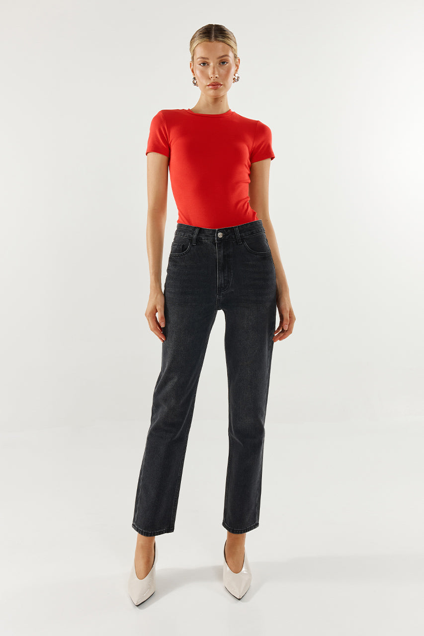 Tammy Baby Tee | Red