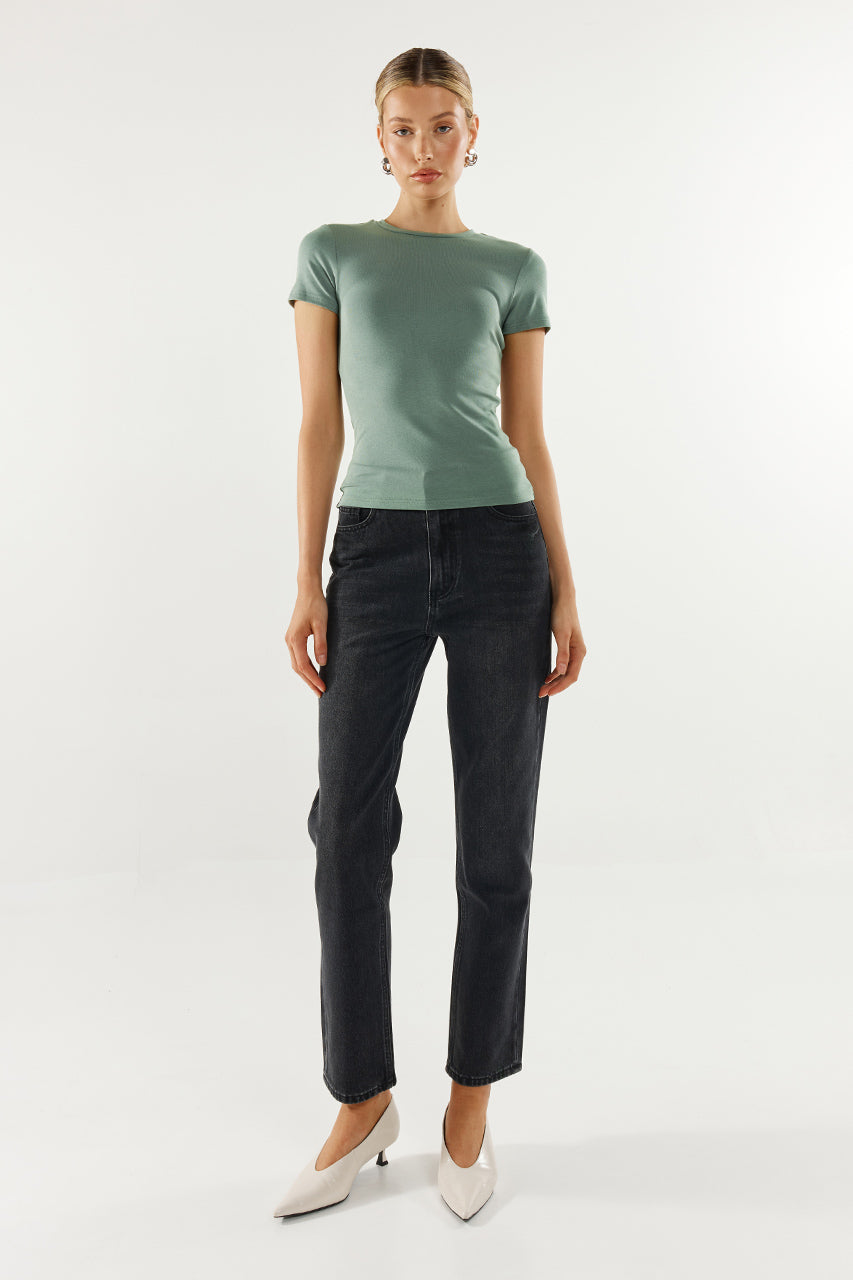 Tammy Baby Tee | Sage
