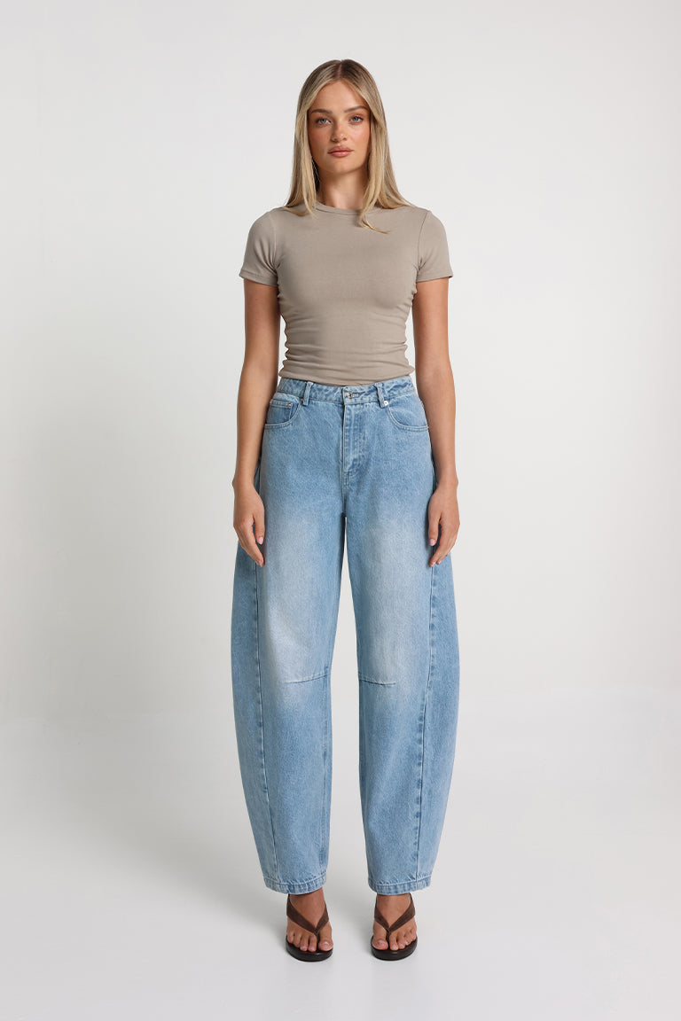 Tammy Baby Tee | Cement