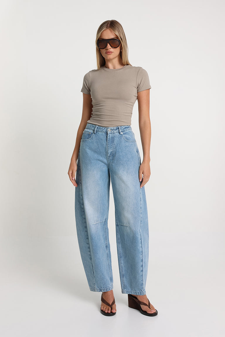 Tammy Baby Tee | Cement