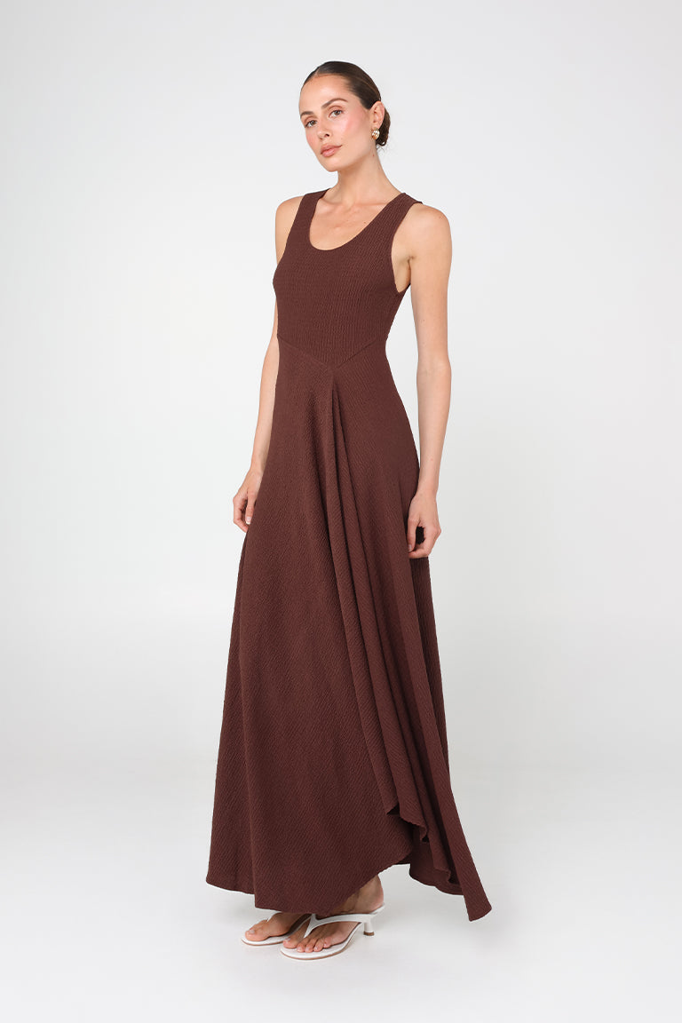 Vista Maxi Dress | Choc