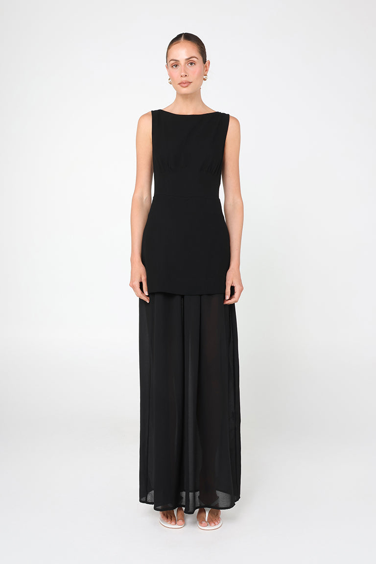 Willa Maxi Dress | Black