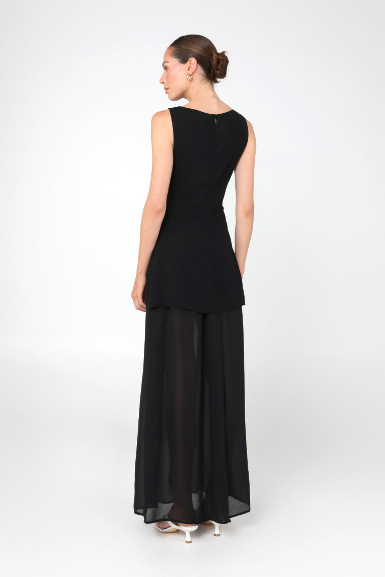 Willa Maxi Dress | Black