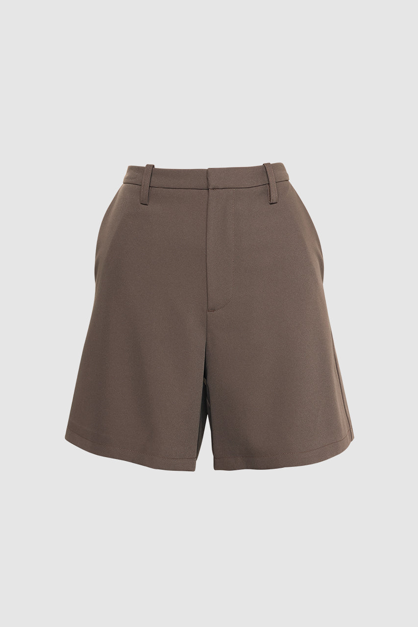 Wyn Bermuda Shorts | Taupe