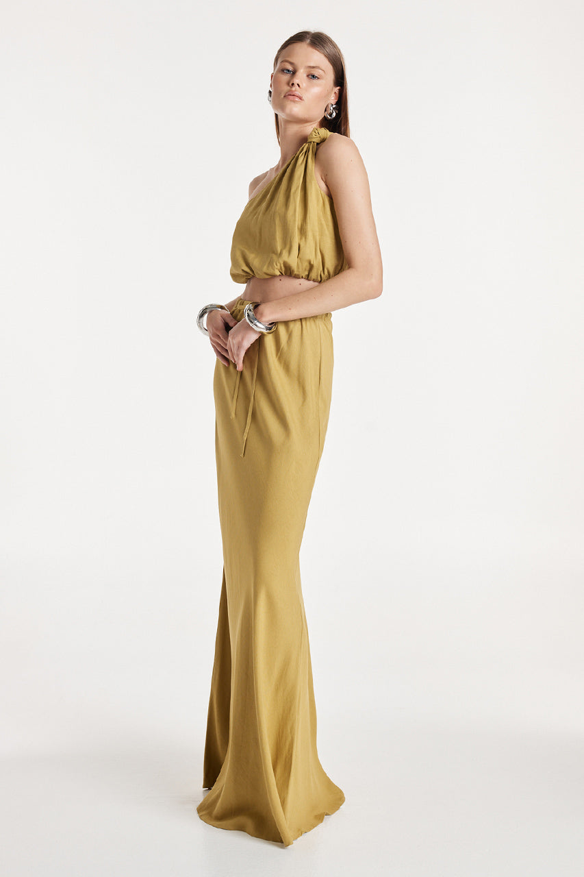 Albi Maxi Skirt | Mustard