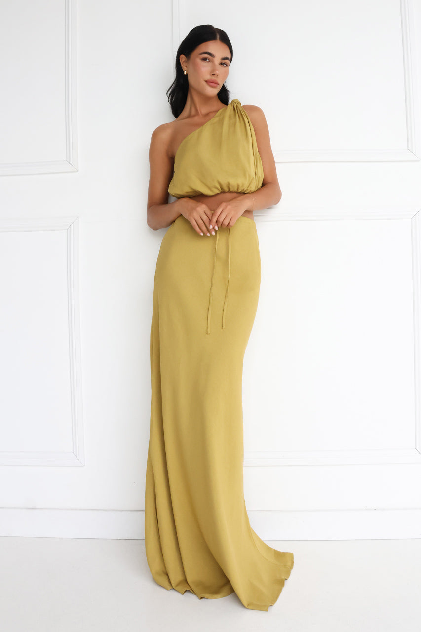 Melva Top | Mustard