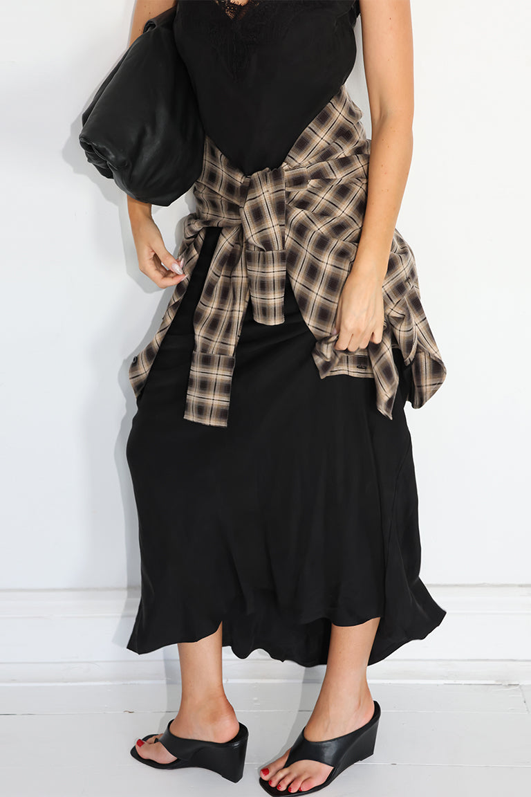 Amari Slip Dress | Black