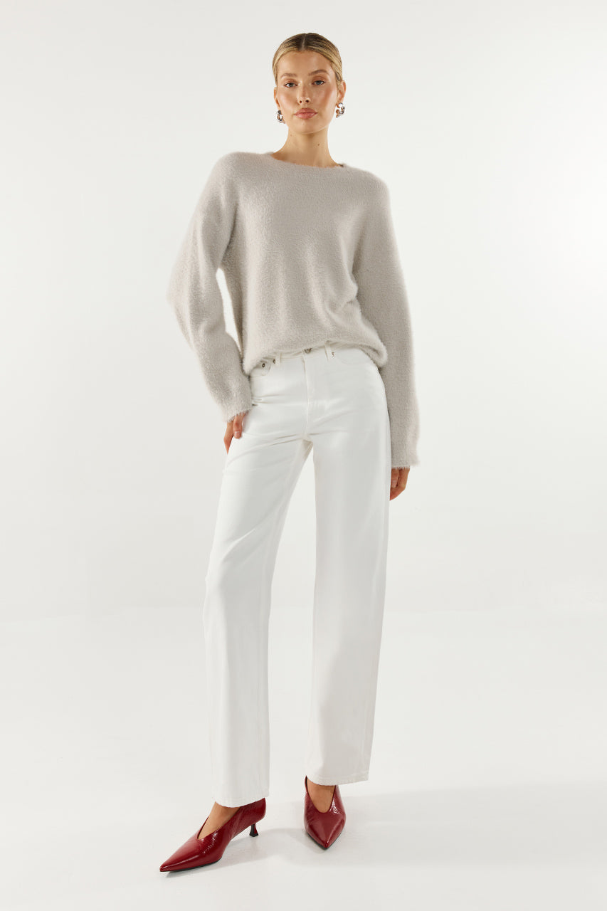 Angelina Knit Jumper | Grey