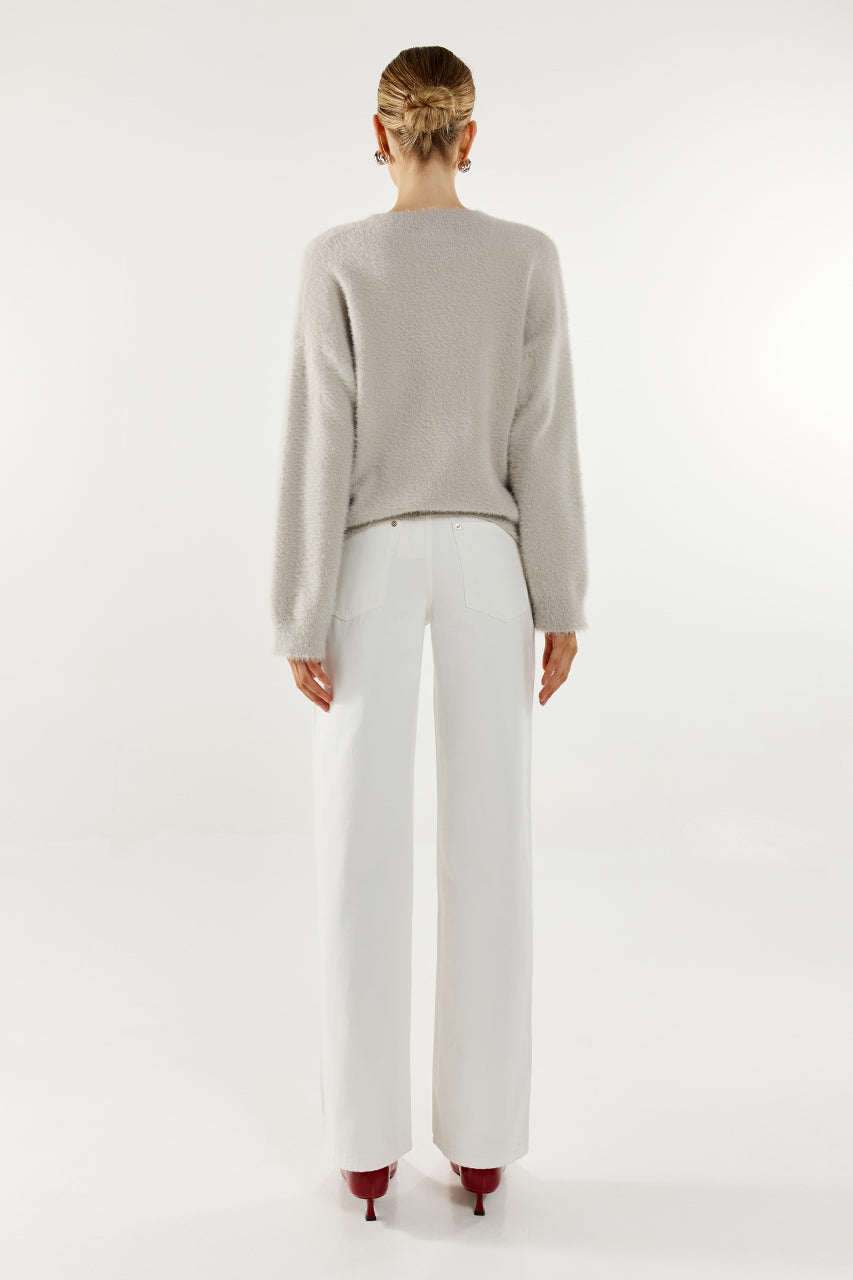 Angelina Knit Jumper | Grey