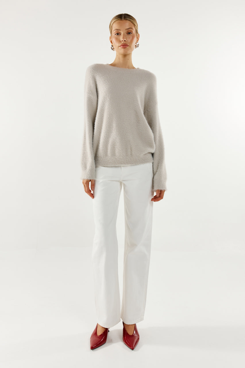 Angelina Knit Jumper | Grey