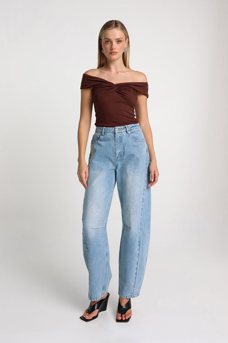 Anouk Top | Choc