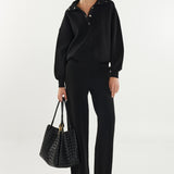 Anthea Knit Jumper | Black