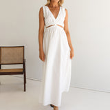 Arlo Maxi Dress | White