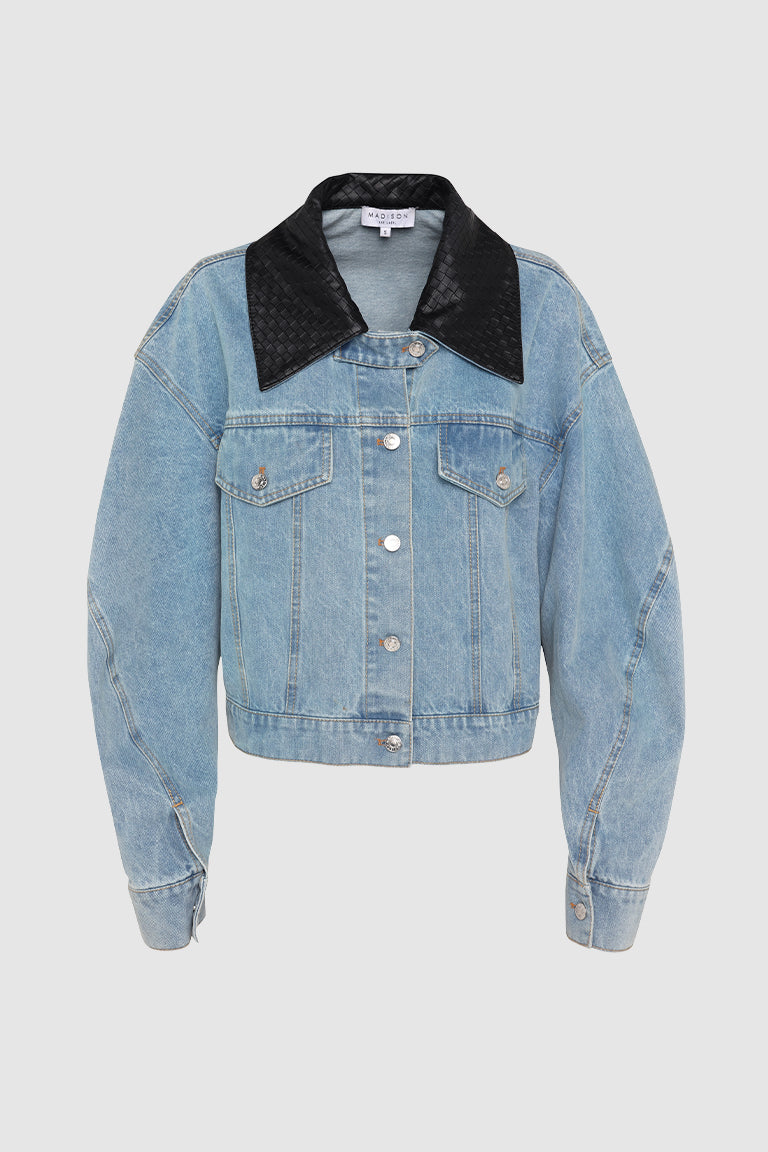 Avery Jacket | Light Denim