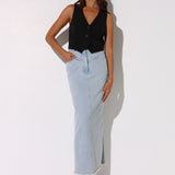 Bailey Maxi Skirt | Denim