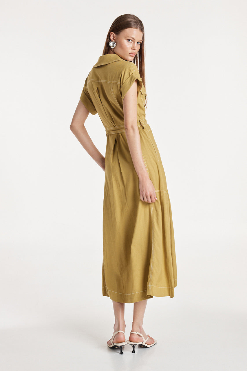 Bari Maxi Dress | Mustard